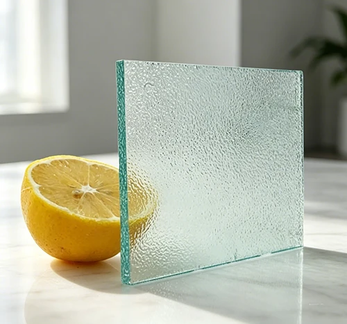 Square Textured Glass Samble Square Textured Glass Samble