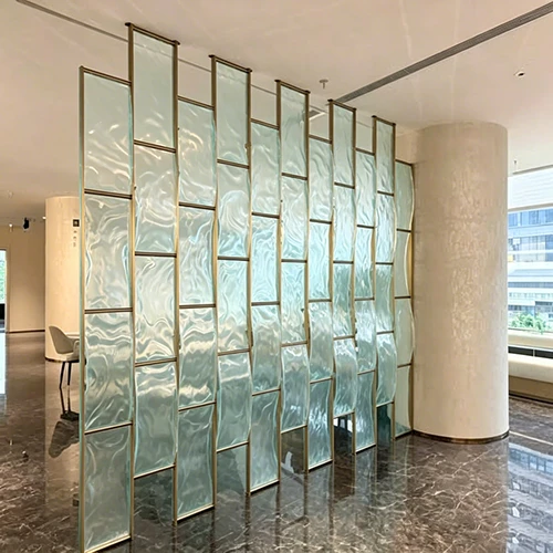 Decorative Glass Pattern Hanging Screen Decorative Glass Pattern Hanging Screen