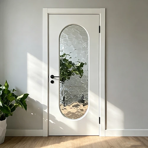 water pattern glass white door water pattern glass white door