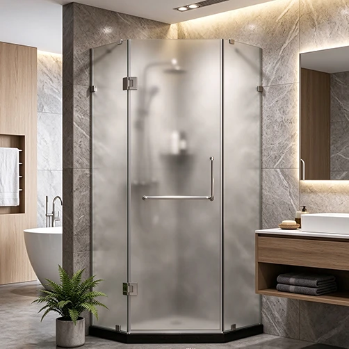 Acid Etched Frosted Glass Bathroom Door Acid Etched Frosted Glass Bathroom Door