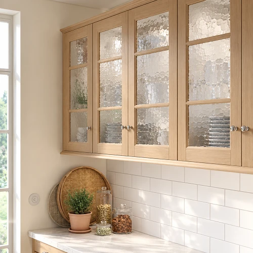 water pattern glass kitchen cabinet water pattern glass kitchen cabinet