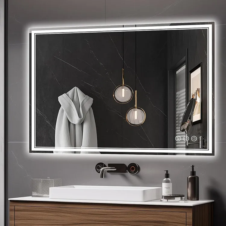 Rectangle Lighted Mirror